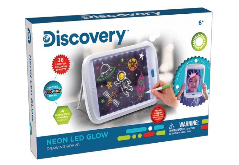 Pizarra Mágica LED Discovery Kids