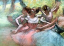 Puzzle 1000 piezas -Degas: Four Ballerinas on the Stage- Ravensburger