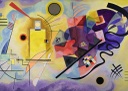 Puzzle 1000 piezas -Kandinsky, Wassily: Amarillo, Rojo, Azul- Ravensburger