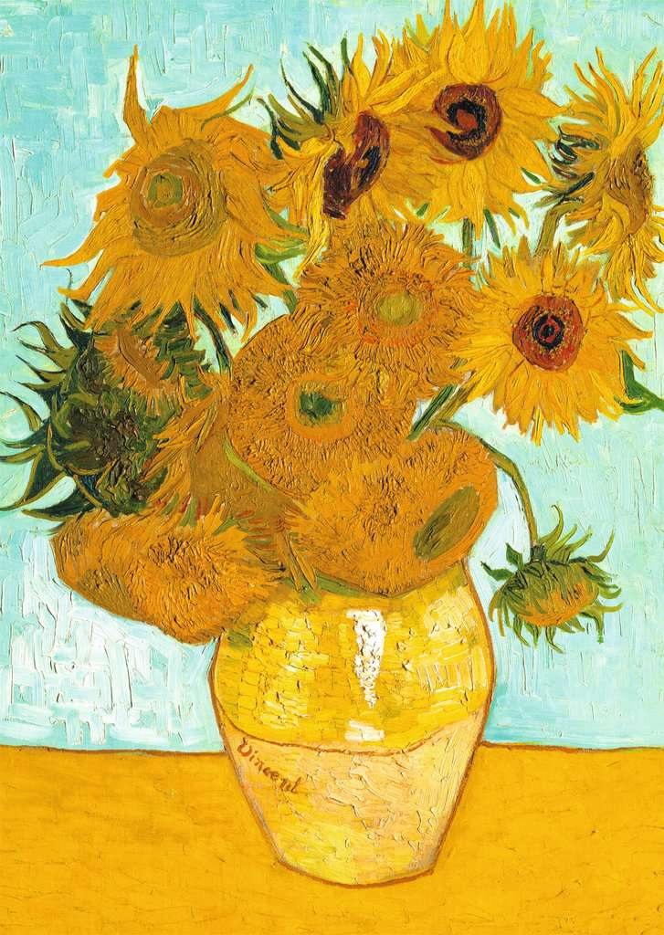 Puzzle 1000 piezas -Van Gogh: Los Girasoles- Ravensburger