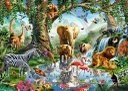 Puzzle 1000 piezas -Aventuras en la Selva- Ravensburger