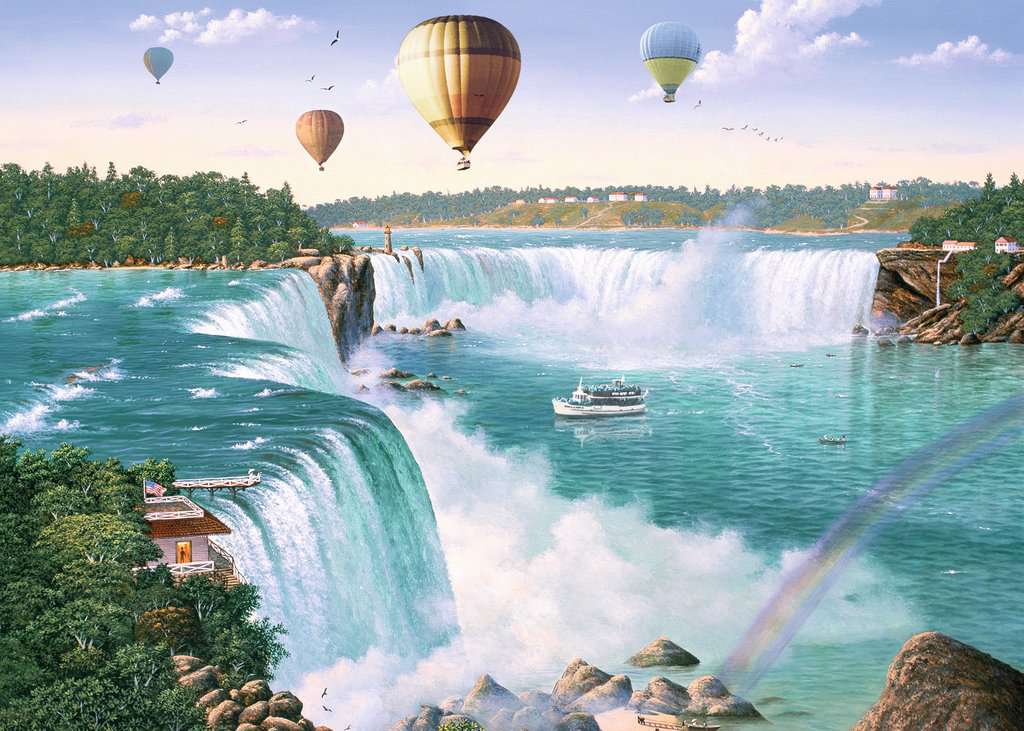 Puzzle 1000 piezas -Niagara Falls- Ravensburger