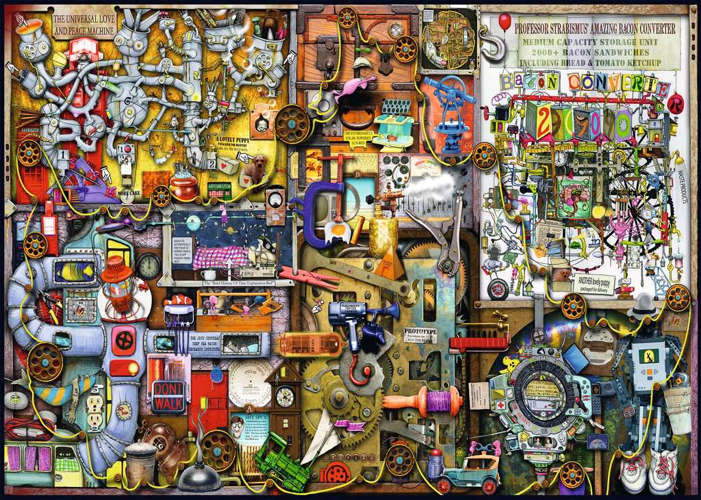 Puzzle 1000 piezas -Inventiva- Ravensburger