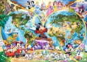 Puzzle 1000 piezas -Mapamundi Disney- Ravensburger