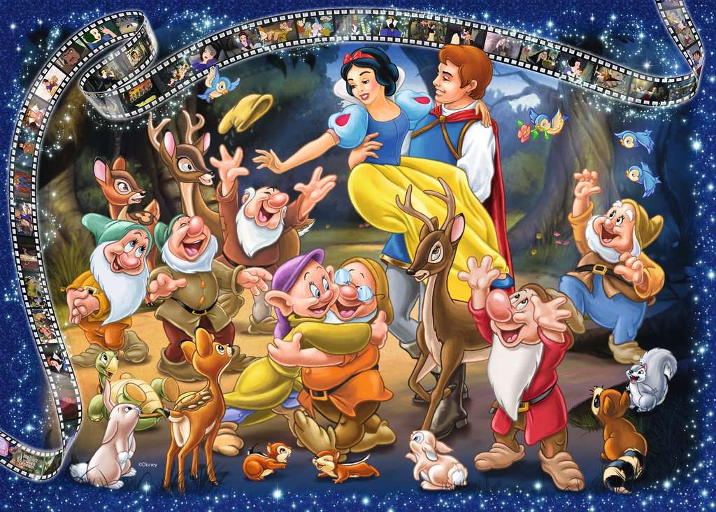 Puzzle 1000 piezas -Disney Classics Blancanieves- Ravensburger