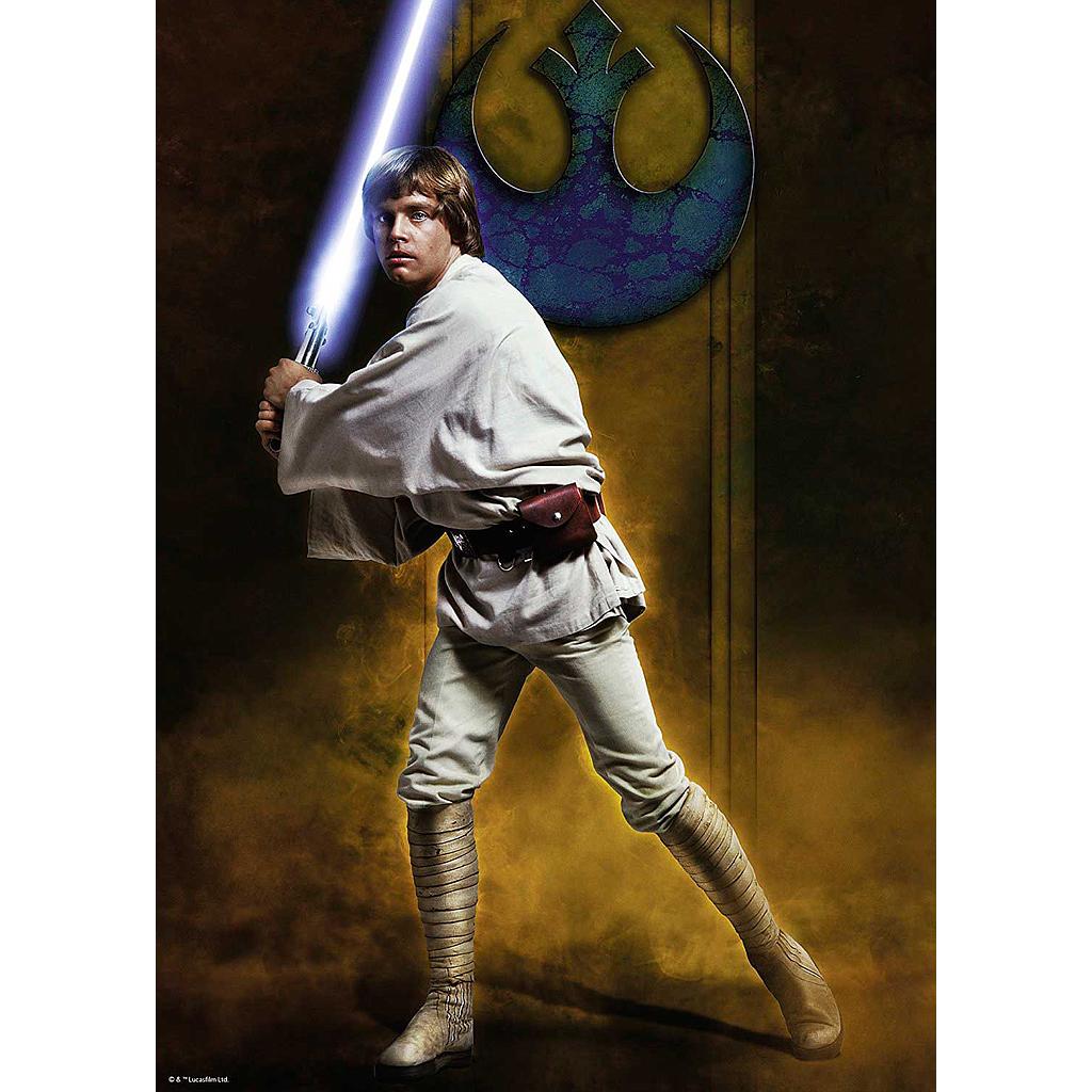 Puzzle 1000 piezas -Star Wars: Luke Skywalker- Ravensburger