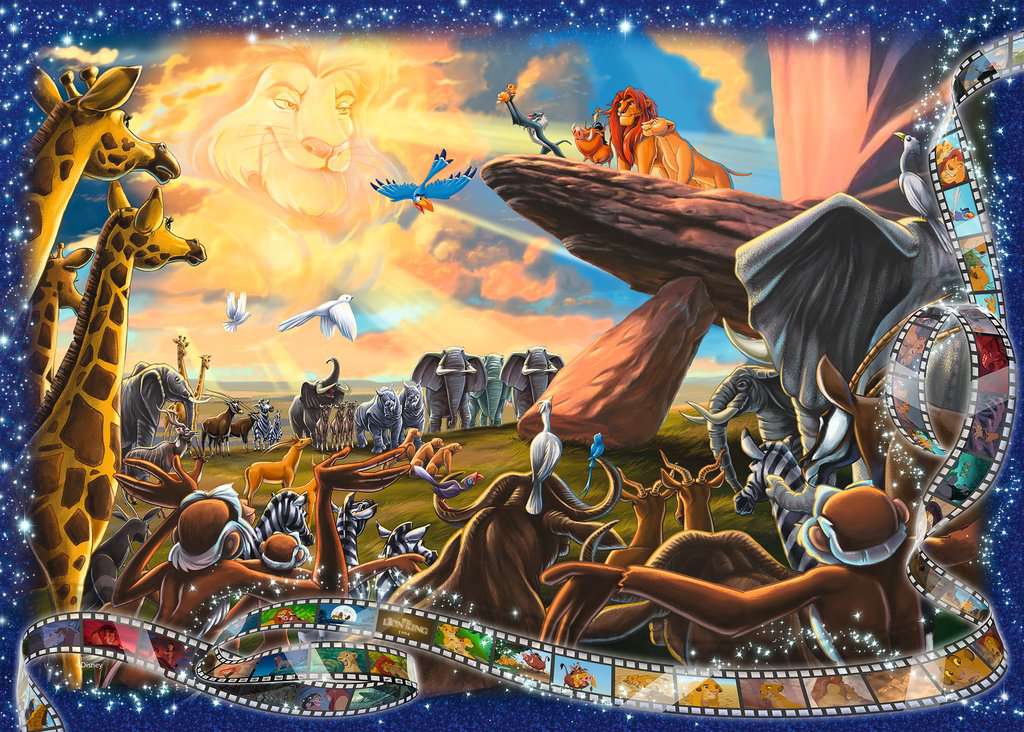 Puzzle 1000 piezas -Disney Classic: El Rey León- Ravensburger