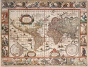 Puzzle 2000 piezas -Mapamundi 1650- Ravensburger