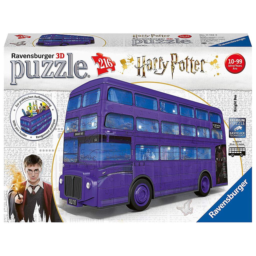 Puzzle 3D Midi -Autobús Noctámbulo Harry Potter Ravensburger