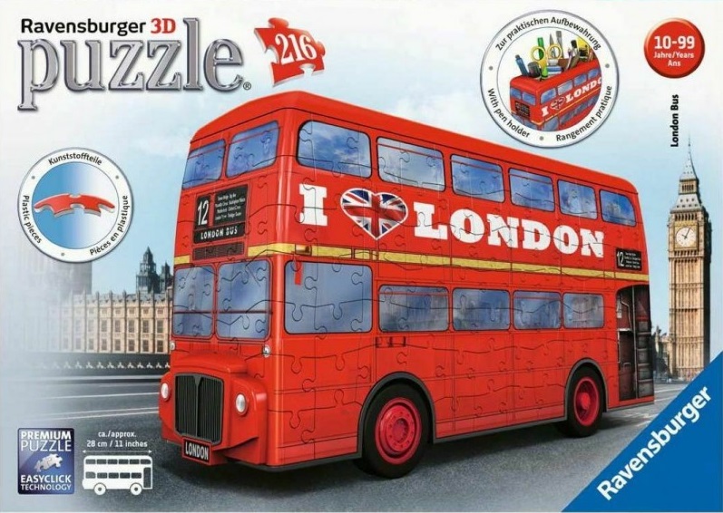 Puzzle 3D London Bus Ravensburger