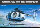 Helicóptero 1/48 Hughes 500D Police Academy