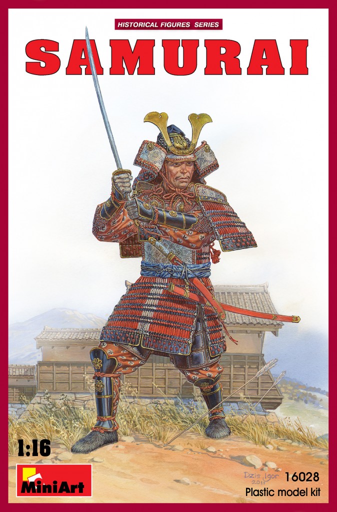 Figura 1/16 Guerrero Samurai MiniArt