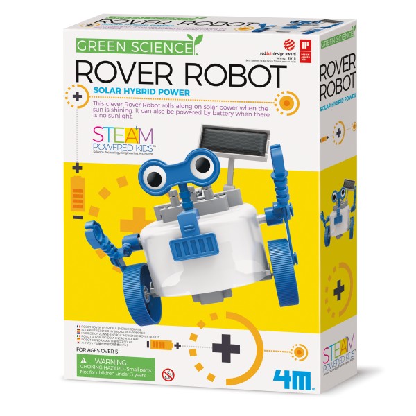 Set ingeniería Solar Rover Robot 4M
