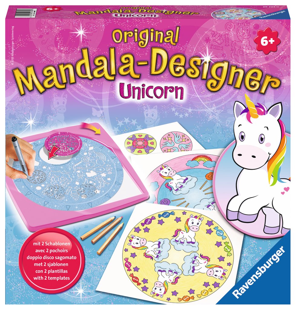 Mandala Designer -Unicornios- Ravensburger