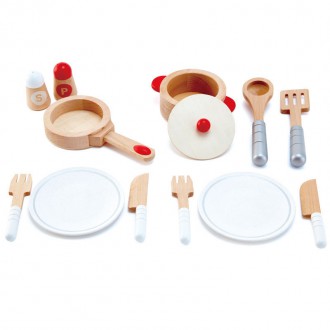 Set Completo Utensilios -Cocinitas- Hape