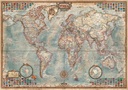 Puzzle 1500 piezas -El Mundo, Mapa Político- Educa