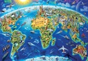 Puzzle 2000 piezas -Símbolos del Mundo- Educa