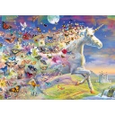 Puzzle 500 piezas -Unicornio y sus Mariposas- Ravensburger