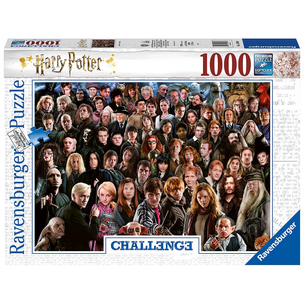 Puzzle 1000 piezas -Challenge Puzzle Harry Potter- Ravensburger