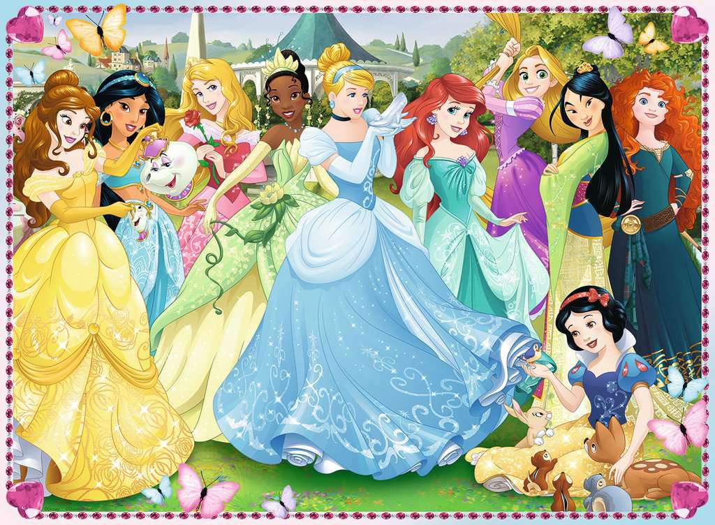 Puzzle 100 piezas XXL -Princesas Disney- Ravensburger