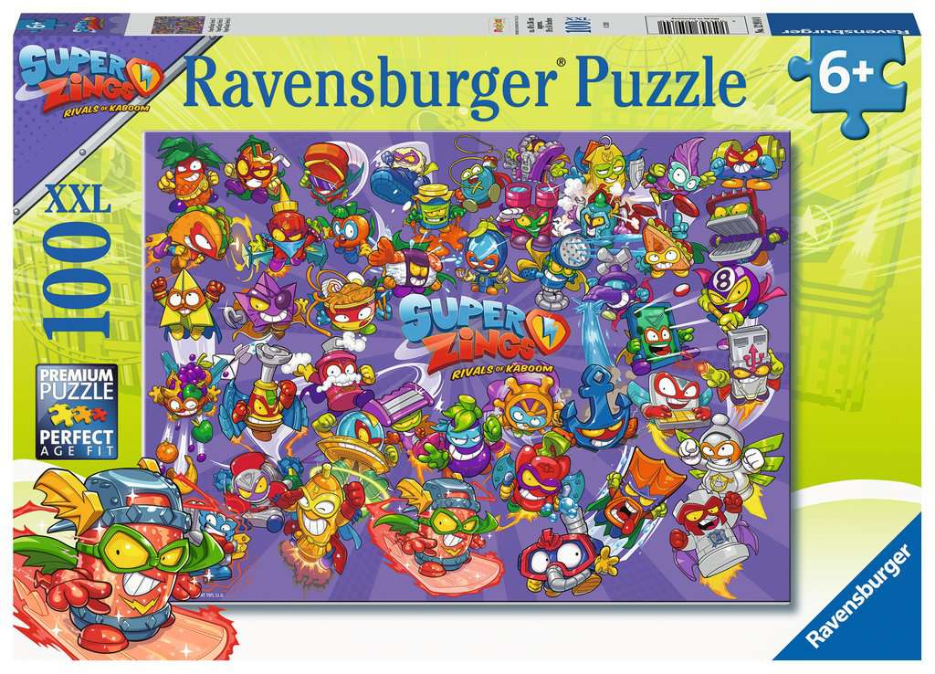 Puzzle 100 piezas XXL -Super Zings- Ravensburger
