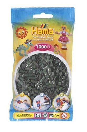Bolsa 1000 piezas -Verde Oscuro 28- Hama Midi