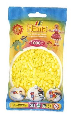 Bolsa 1000 piezas -Amarillo Pastel 43- Hama Midi