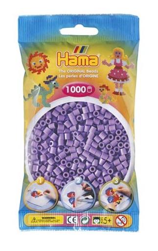 Bolsa 1000 piezas -Morado Pastel 45- Hama Midi