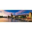 Puzzle 1000 piezas -Panorama: Atardecer en Zurich- Ravensburger