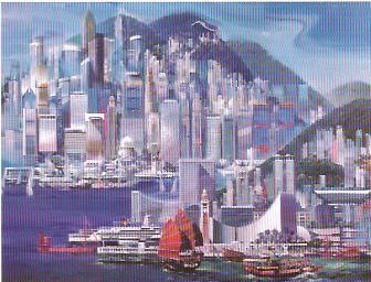 Puzzle 1000 piezas -Hong Kong- Ravensburger