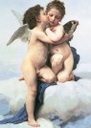 Puzzle 1000 piezas -Cupido y Psique, Bouguereau- Ravensburger