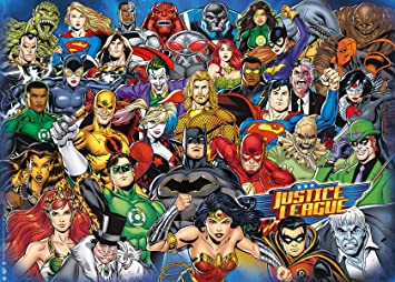 Puzzle 1000 piezas -DC Comics Callenge- Ravensburger