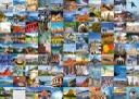 Puzzle 1000 piezas -Los 99 Lugares Más Bellos de USA y Canadá- Ravensburger