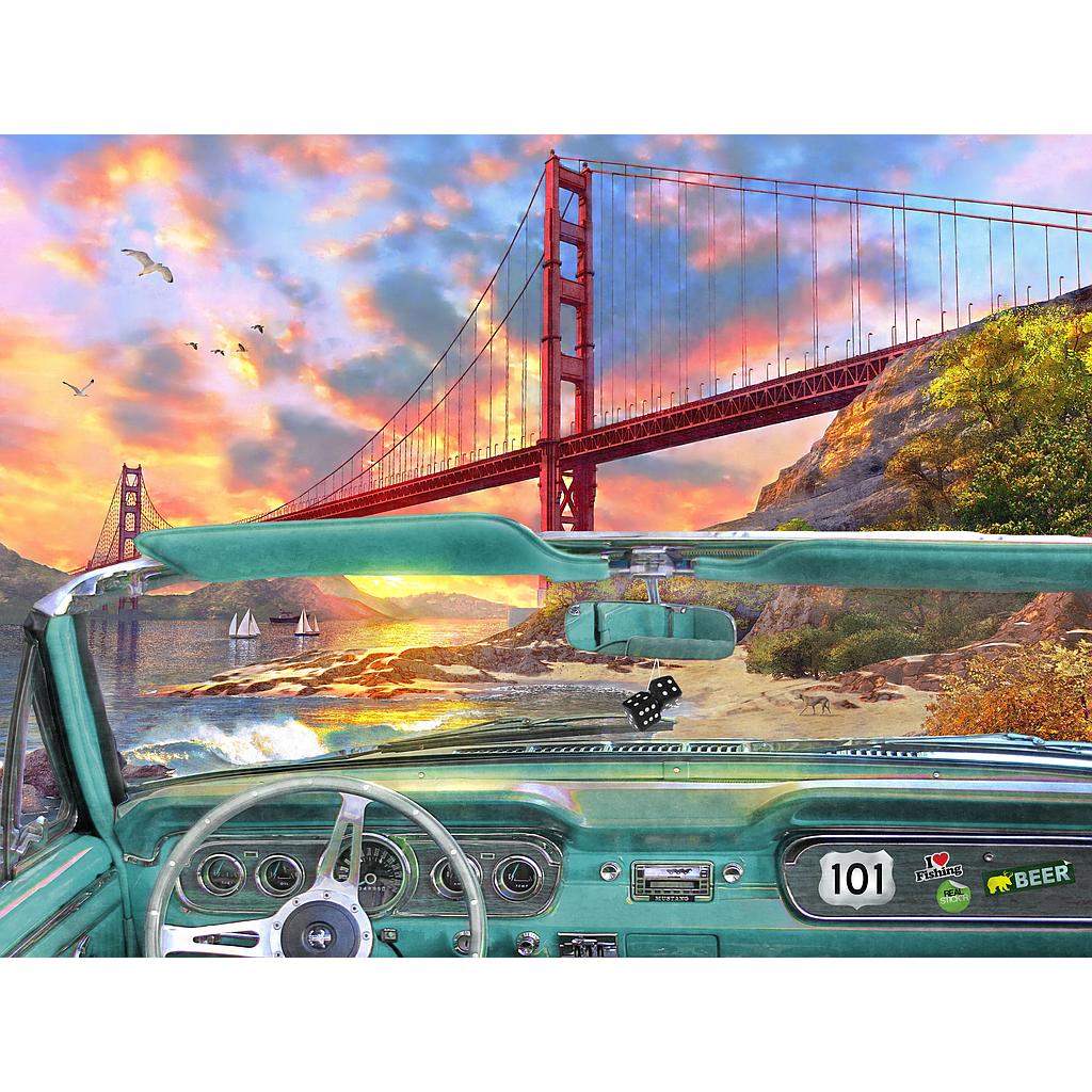 Puzzle 1000 piezas -Golden Gate- Ravensburger