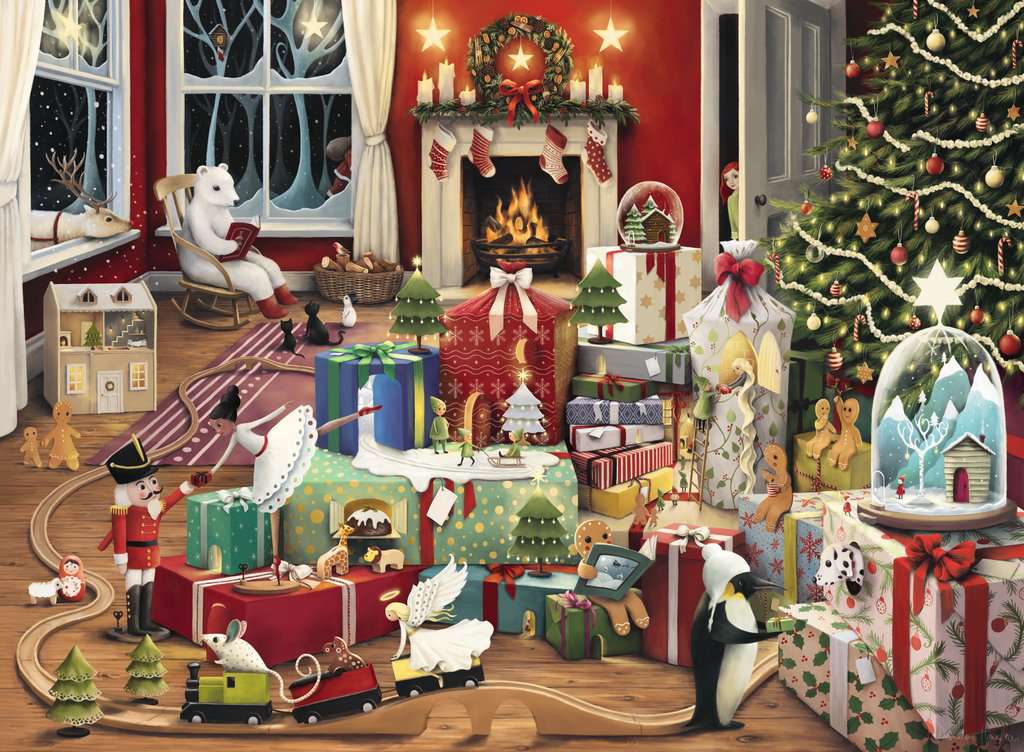Puzzle 500 piezas -Navidad Mágica- Ravensburger