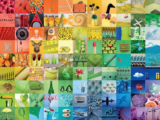 Puzzle 1500 piezas -99 Imágenes Coloreadas- Ravensburger