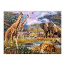 Puzzle 1500 piezas -Los Colores de Africa- Ravensburger