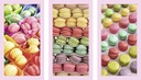Puzzle 3 x 500 piezas -Tríptico: Macarons- Ravensburger