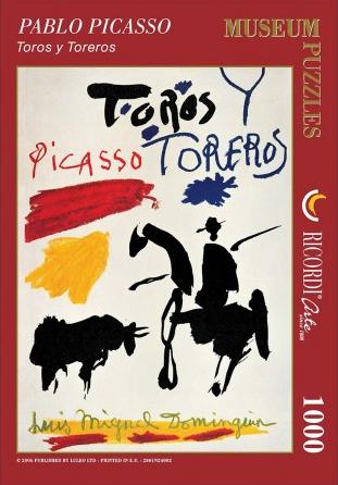 Puzzle 1000 piezas -Toros y Toreros, Picasso- Ricordi