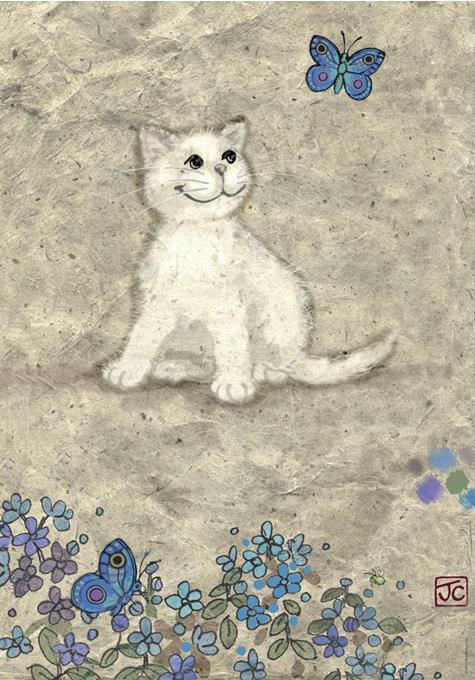 Puzzle 500 piezas -White Kitty, Cats- Heye