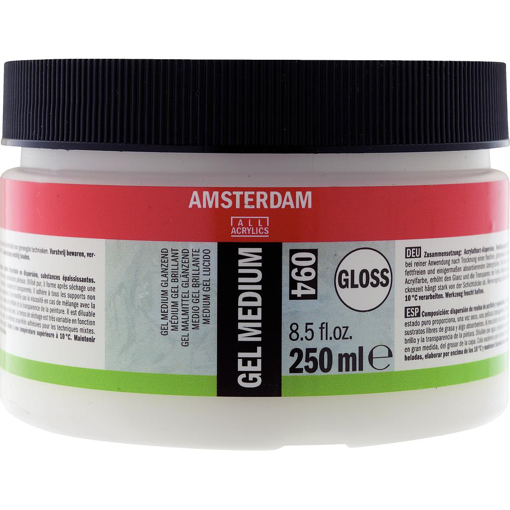 Gel Medium para Acrílico -Brillante- 250 ml. Amsterdam Talens