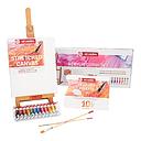 Set Acrílico Combi 12 Tubos 12 ml. + Accesorios Art Creation Talens