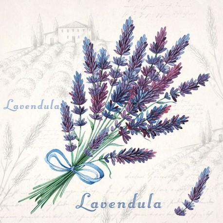 Servilleta 33 x 33 cm. -Lavéndula-