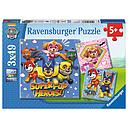 Puzzle 3 x 49 piezas -Patrulla Canina- Ravensburger