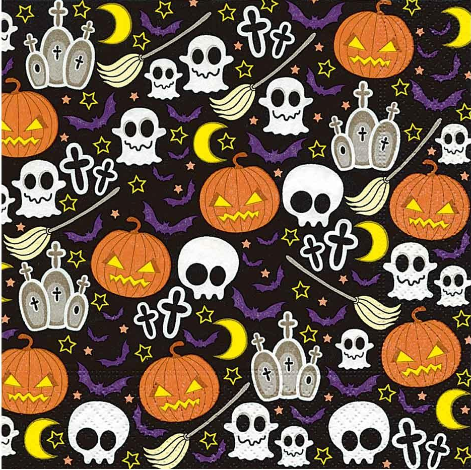 Servilleta 33 x 33 cm. -Halloween Mix- Paper+Design