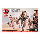 Set 49 Figuras 1/76 -WWII British 8th Army- Airfix 