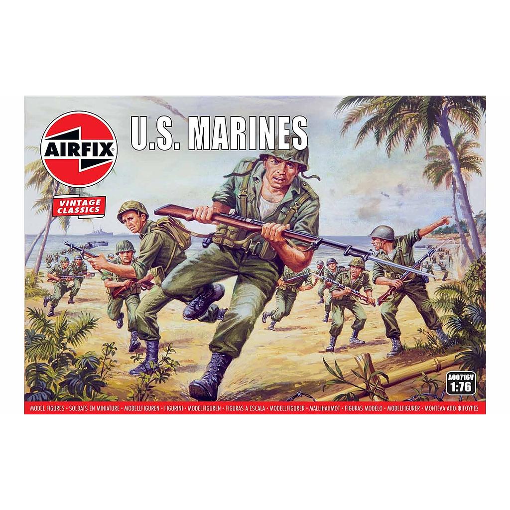 Set 45 Figuras 1/76 -WWII US Marines- Airfix