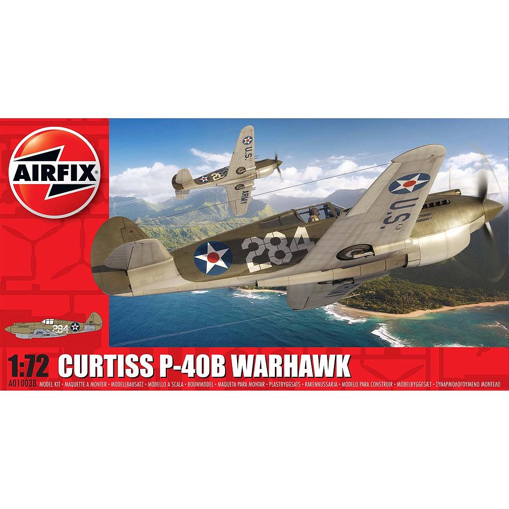 Avión 1/72 -Curtiss P-40B Warhawk- Airfix