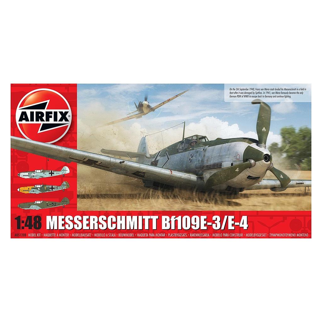 Avión 1/48 -Messerschmitt Me109E-4/E-1 1:48- Airfix