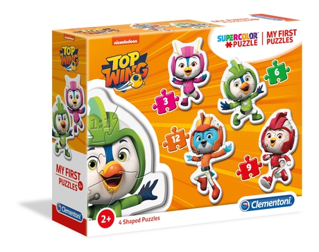 Puzzles Progresivos 3+6+9+12 piezas -Top Wing- Clementoni